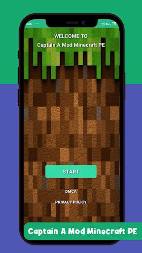 Captain America Minecraft PE screenshot 2