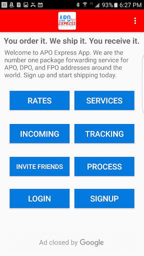APO Express screenshot 2