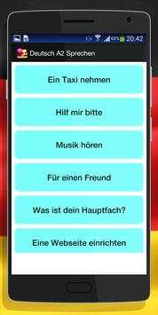 Deutsch A2 Sprechen Lernen скриншот 2