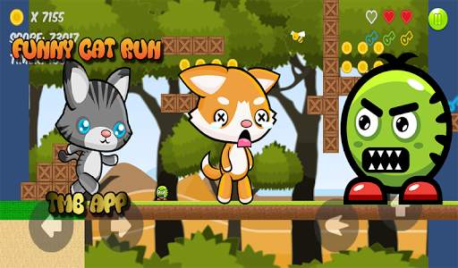 Funny cat Adventure स्क्रीनशॉट 1