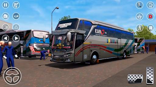 City Coach Bus Parking Simulator 2021 : Free Games screenshot 1