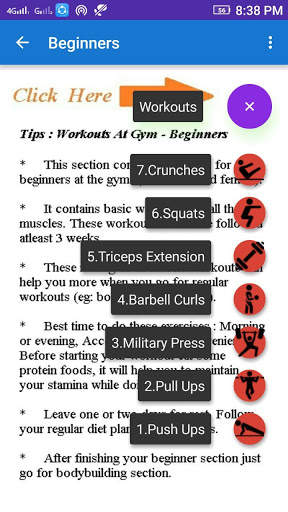 Fitness And Bodybuilding screenshot 2