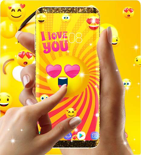 Funny smiley emoji wallpapers screenshot 7