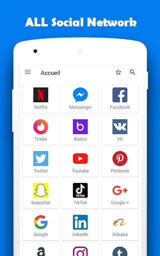 All social media and social network in one app screenshot 6