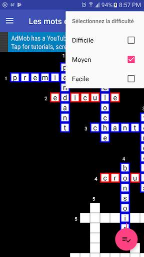 Les mots croisés screenshot 4