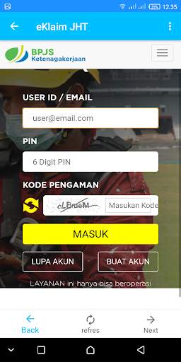 e-Klaim BPJS Ketenagakerjaan screenshot 5