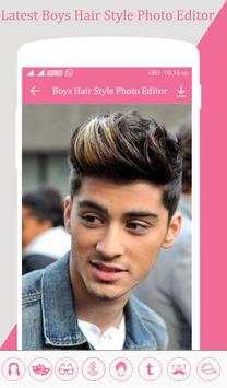 Boys Hairstyle Photo Editor screenshot 4