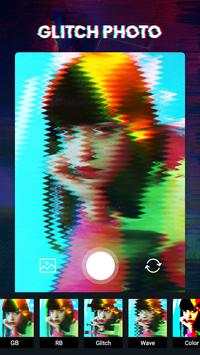 3D Glitch Effects - VHS, Vintage Camera 3 تصوير الشاشة
