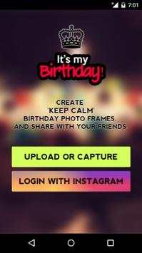 Its My Birthday Photo Frames скриншот 1