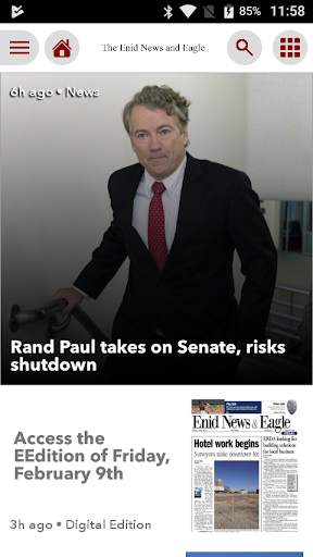 Enid News and Eagle screenshot 1