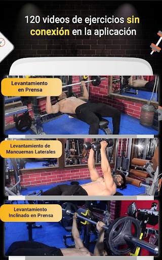 Entrenamiento Profesional de Gimnasio screenshot 4