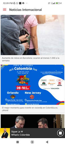 WRadio Colombia screenshot 4