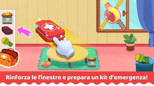 Baby Panda Sicurezza Uragani screenshot 4