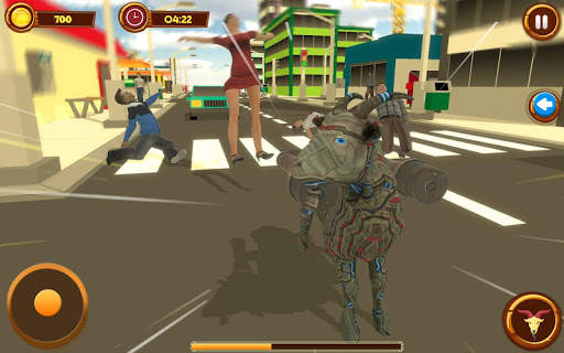 Angry Robot Goat Simulator: Rampage of Europe screenshot 15
