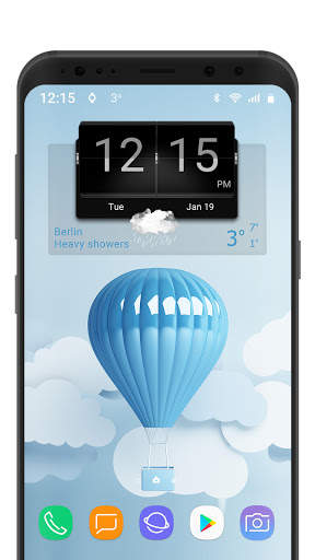3D Flip Clock Theme Pack 03 screenshot 6