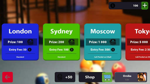 8 Ball Multiplayer Pool screenshot 1