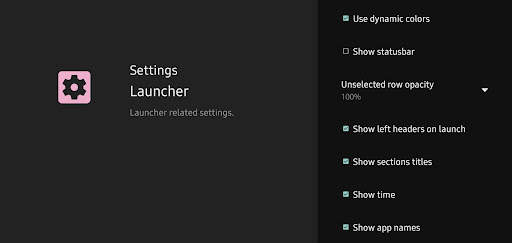 Projectivy Launcher screenshot 4