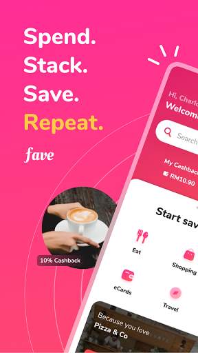 Fave | Cashback, Deals, Pay Later screenshot 1