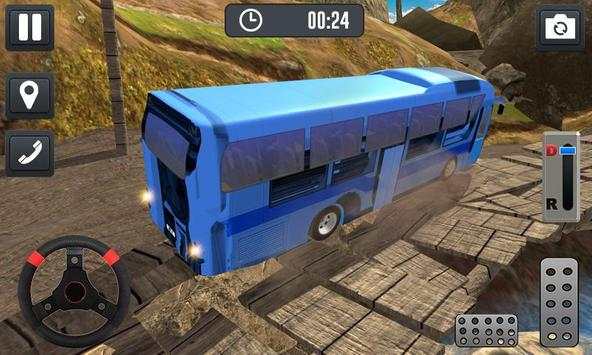 Bus Climb Racing On Mountains - Uphill Climb 3D screenshot 1