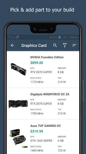 Build My PC - Part Picker for your PC screenshot 2