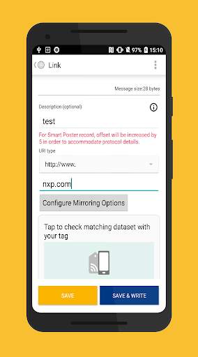 NFC TagWriter by NXP screenshot 7