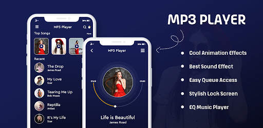 Mp3 player - Music player, Equalizer, Bass Booster screenshot 1