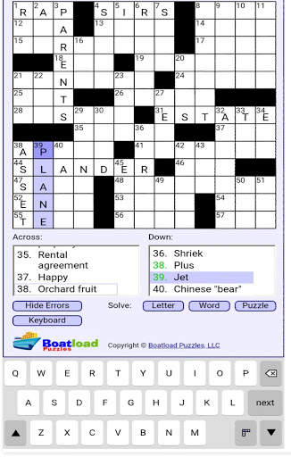 Daily Crossword screenshot 2