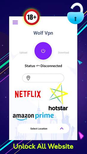 Wolf VPN - Super Unlimited VPN Proxy Secure Wi-Fi screenshot 2