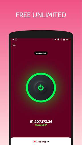 VPN Peach - Free Fast Secure Unlimited VPN screenshot 1
