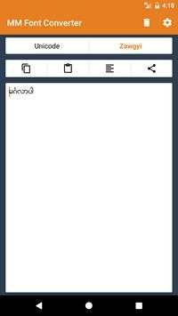 MM Font Converter screenshot 2