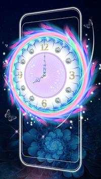 Colorful Clock Live Wallpaper screenshot 2
