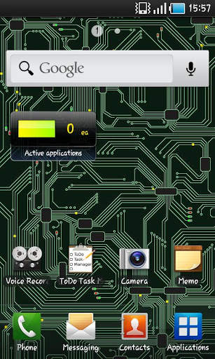 Electro Live Wallpaper FREE screenshot 1