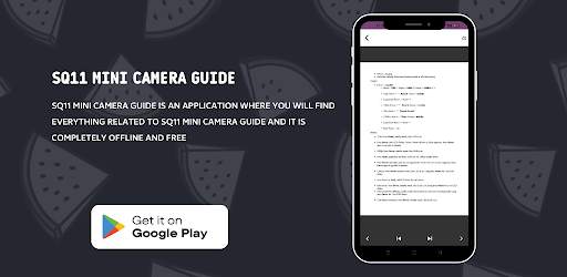 SQ11 Mini Camera Guide स्क्रीनशॉट 3