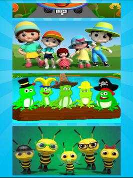 wheels on the bus go Nursery Rhymes Kids videos screenshot 5