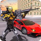 Real Robot Clown Gangster Squad: Crime Town