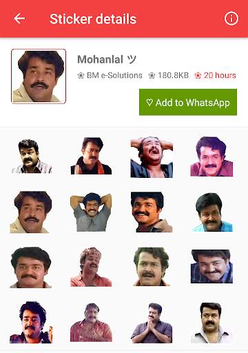 Malayalam Stickers for Whatsapp (WAStickerApps ) screenshot 7