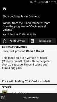 App oficial Alimentaria 2016 screenshot 3