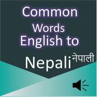 Common Words English to Nepali on 9Apps
