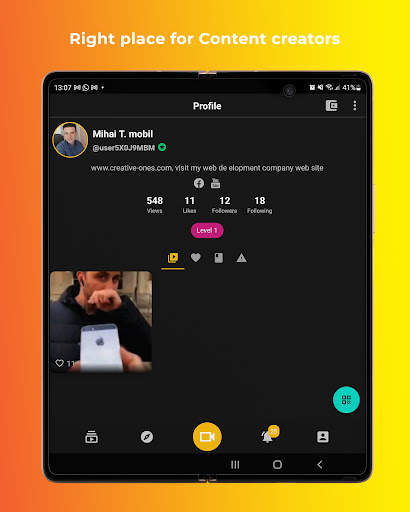 Smile Live Stream App स्क्रीनशॉट 2