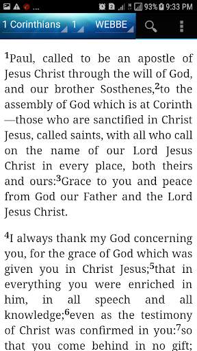 World English Bible British Edition(WEBBE) screenshot 8