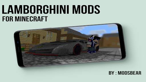 Lamborghini Mods For MCPE - Car Mods for MCPE screenshot 8
