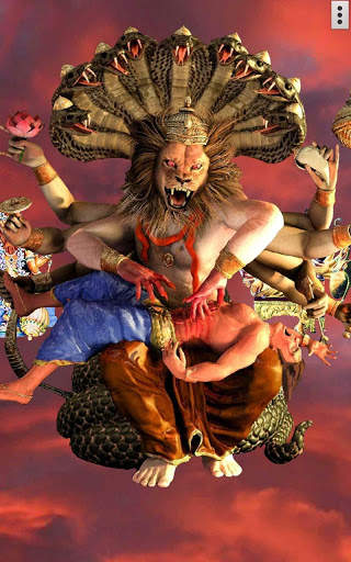 4D Narasimha Live Wallapaper screenshot 1