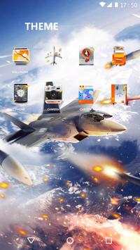 3D Theme - Aircraft Combat Cool 3D Wallpaper screenshot 3