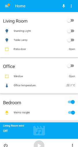 Home Assistant скриншот 2