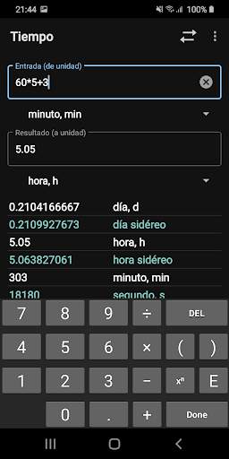 UC Pro - Conversor de unidades screenshot 2
