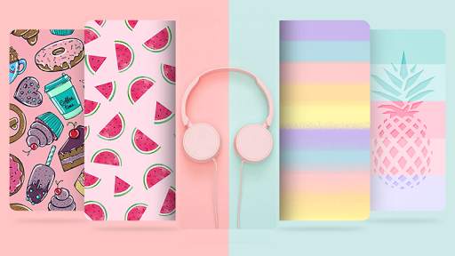 Pastel Wallpaper HD Lock screen Pastel Vibes free скриншот 8