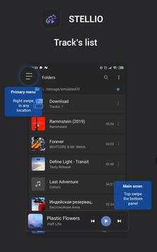Stellio - Music player, mp3 player screenshot 1