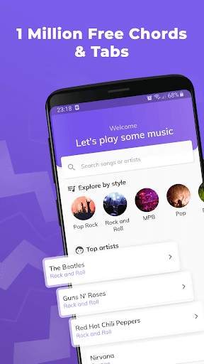 ChordCloud: Guitar Chords with Songs & Lyrics Tabs screenshot 1