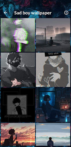 sad boy wallpaper hd screenshot 1