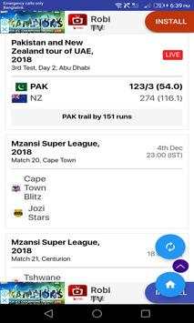 Live Cricket Ball by Ball screenshot 2